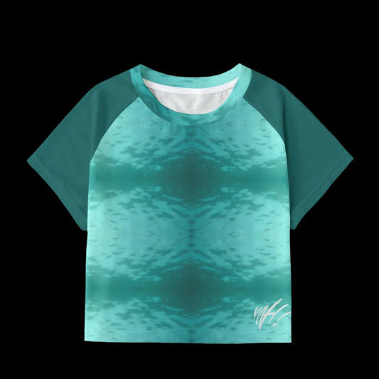 Liquid Sunshine WAH crop tee