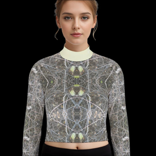 Twigs long sleeve crop