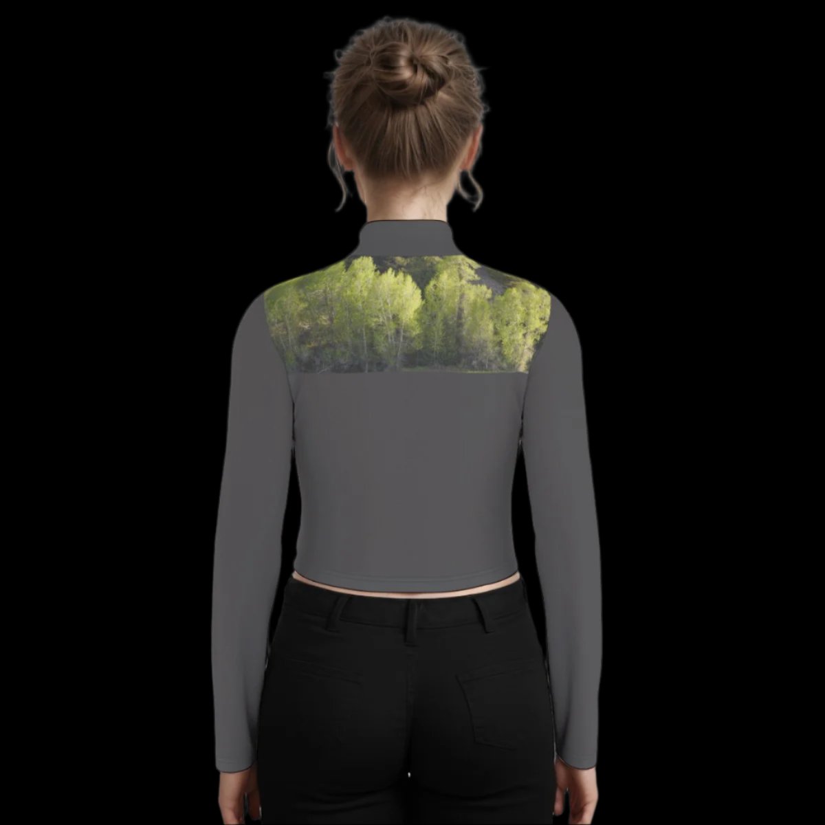 Cottonwoods WAH long sleeve crop