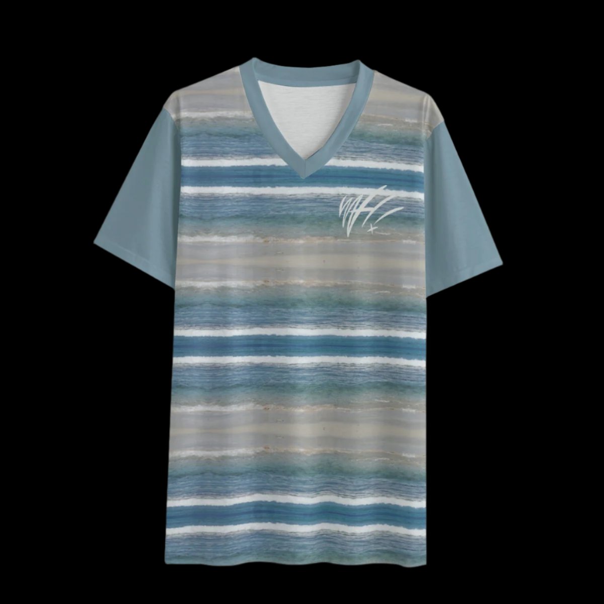 Secret Beaches WAH v-neck