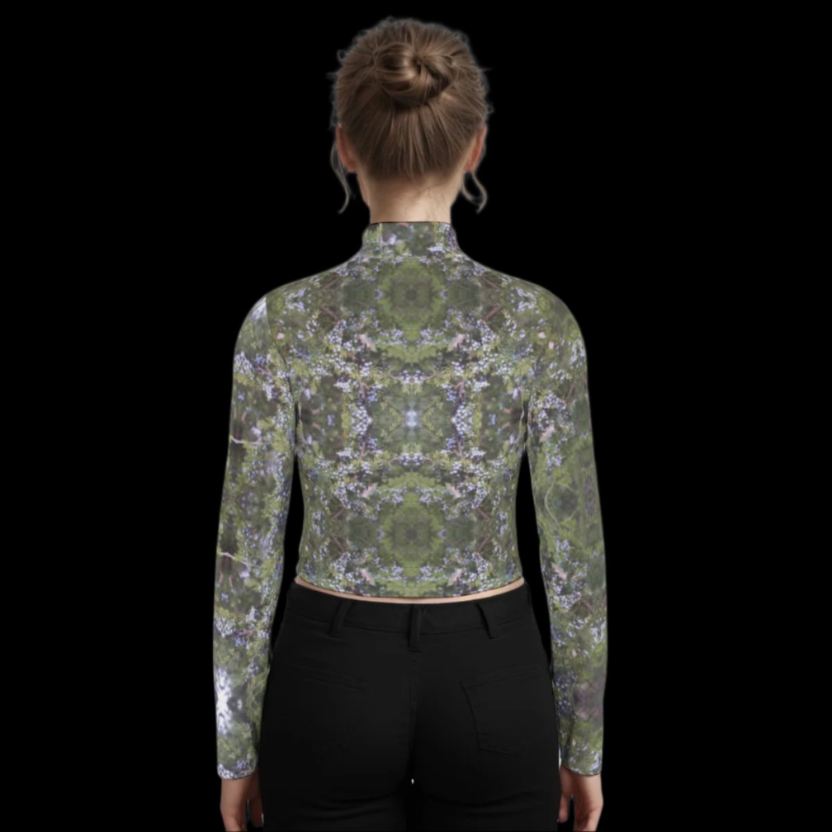 Cedar Seedlings long sleeve crop