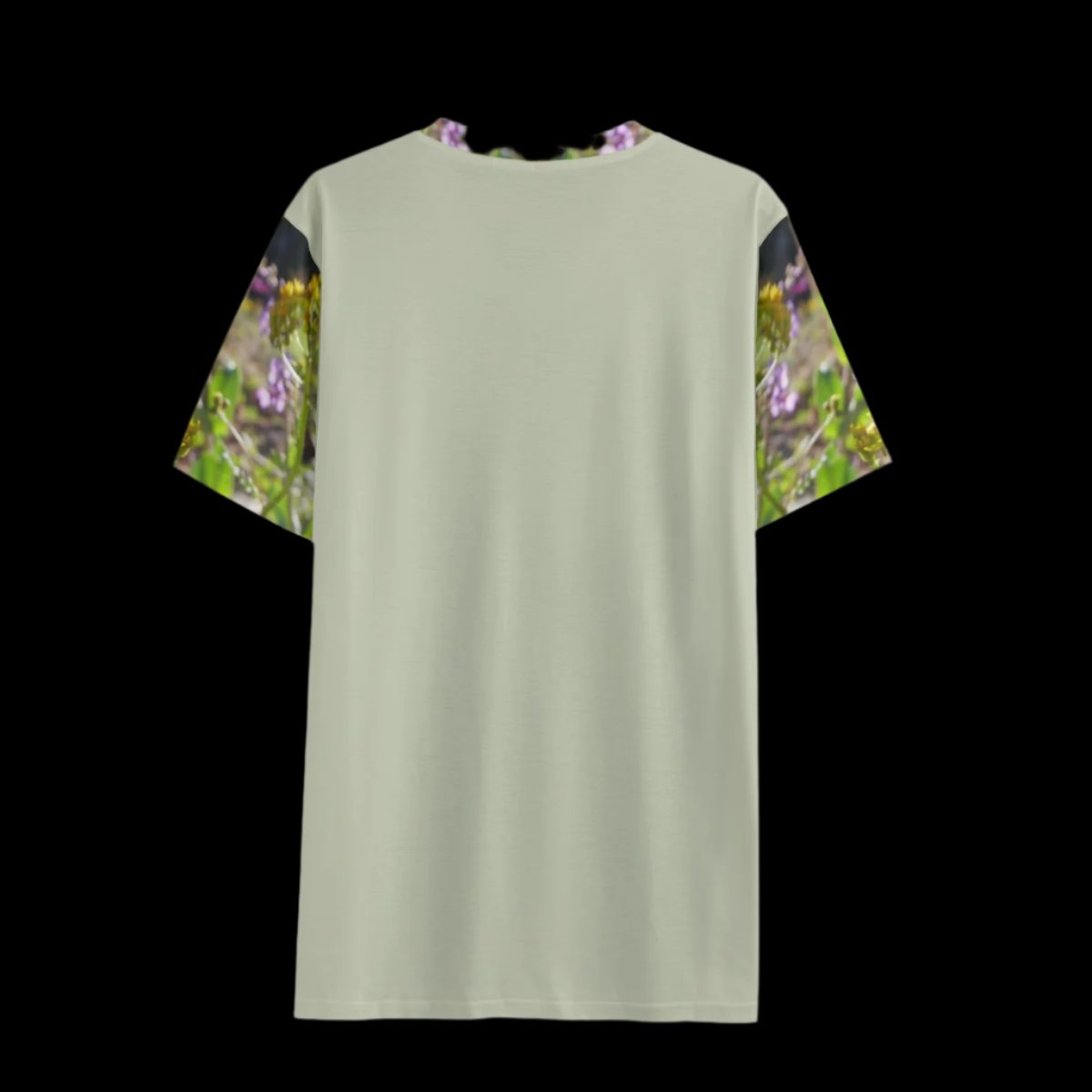 Wildflowers teal WAH v-neck