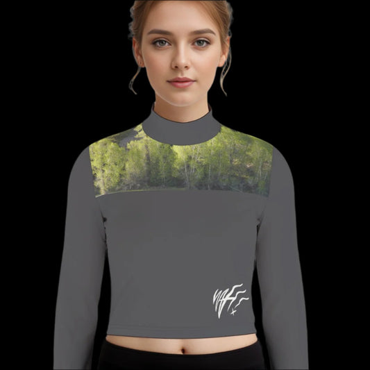 Cottonwoods WAH long sleeve crop