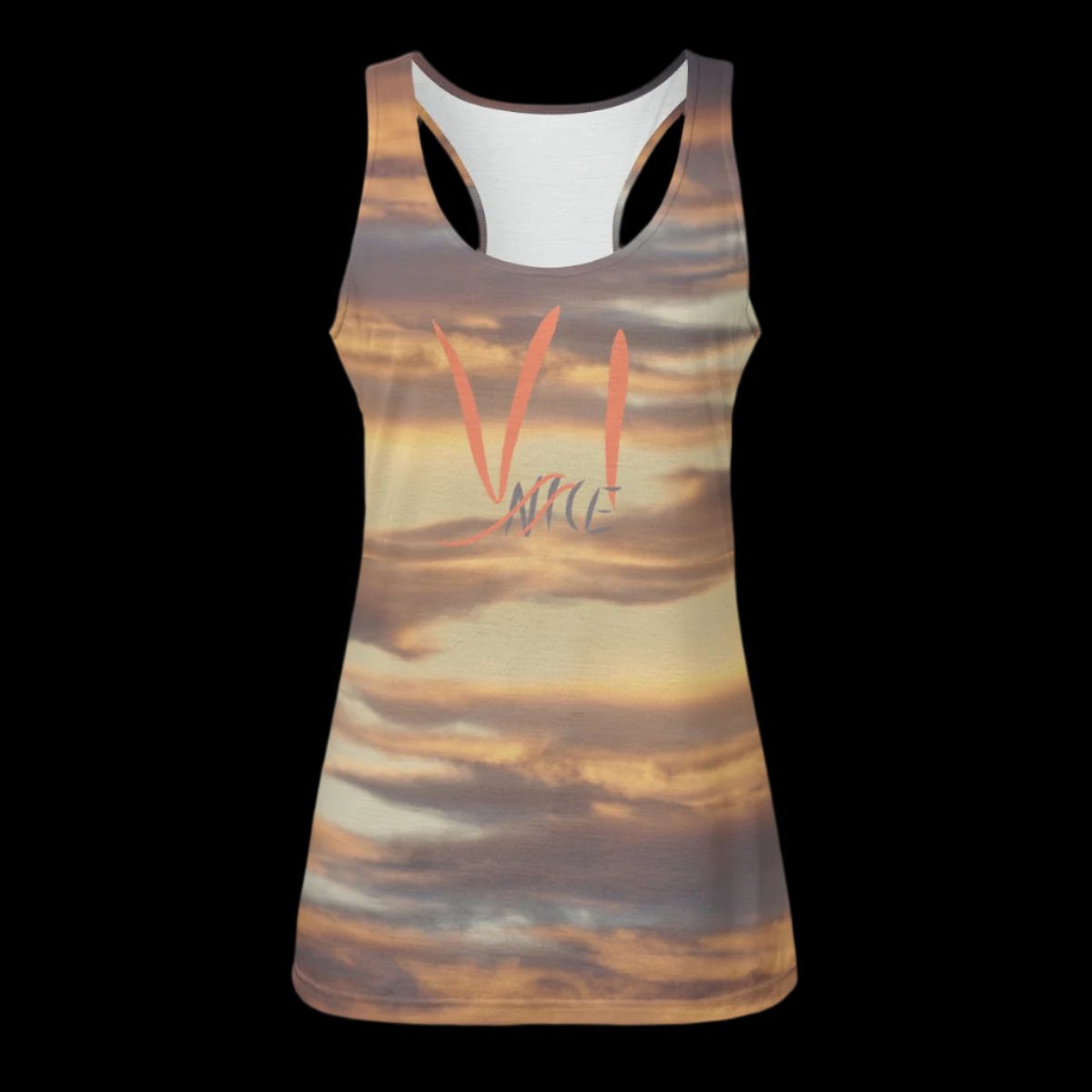 VI nice sunset WAH women's tank