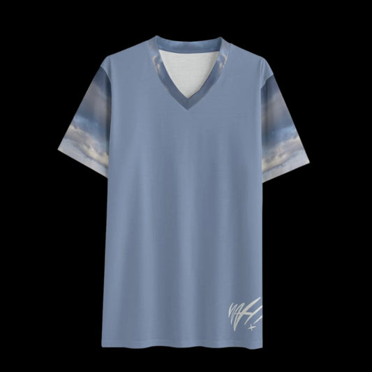 Cloud Waves WAH v-neck