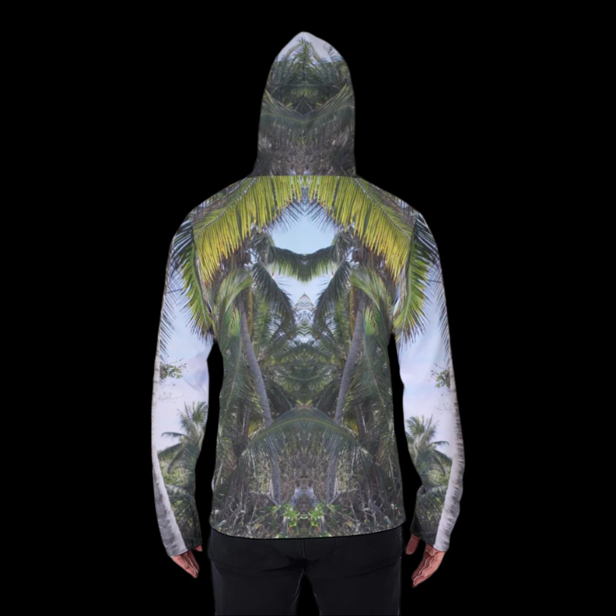 Palm Trees WAH sun guard hoodie