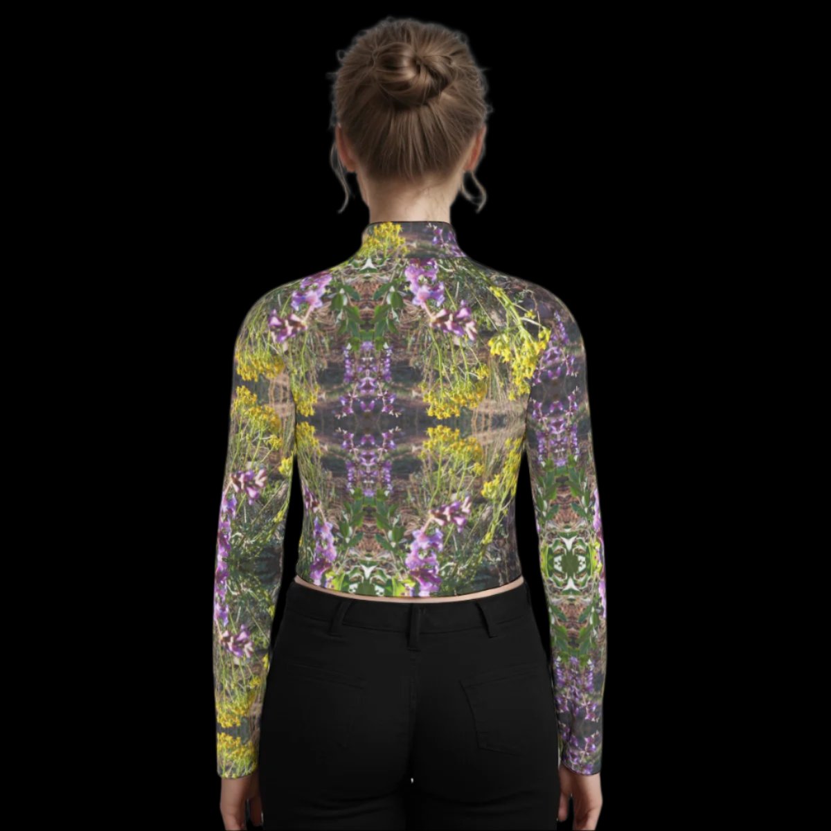 Wildflowers WAH long sleeve crop