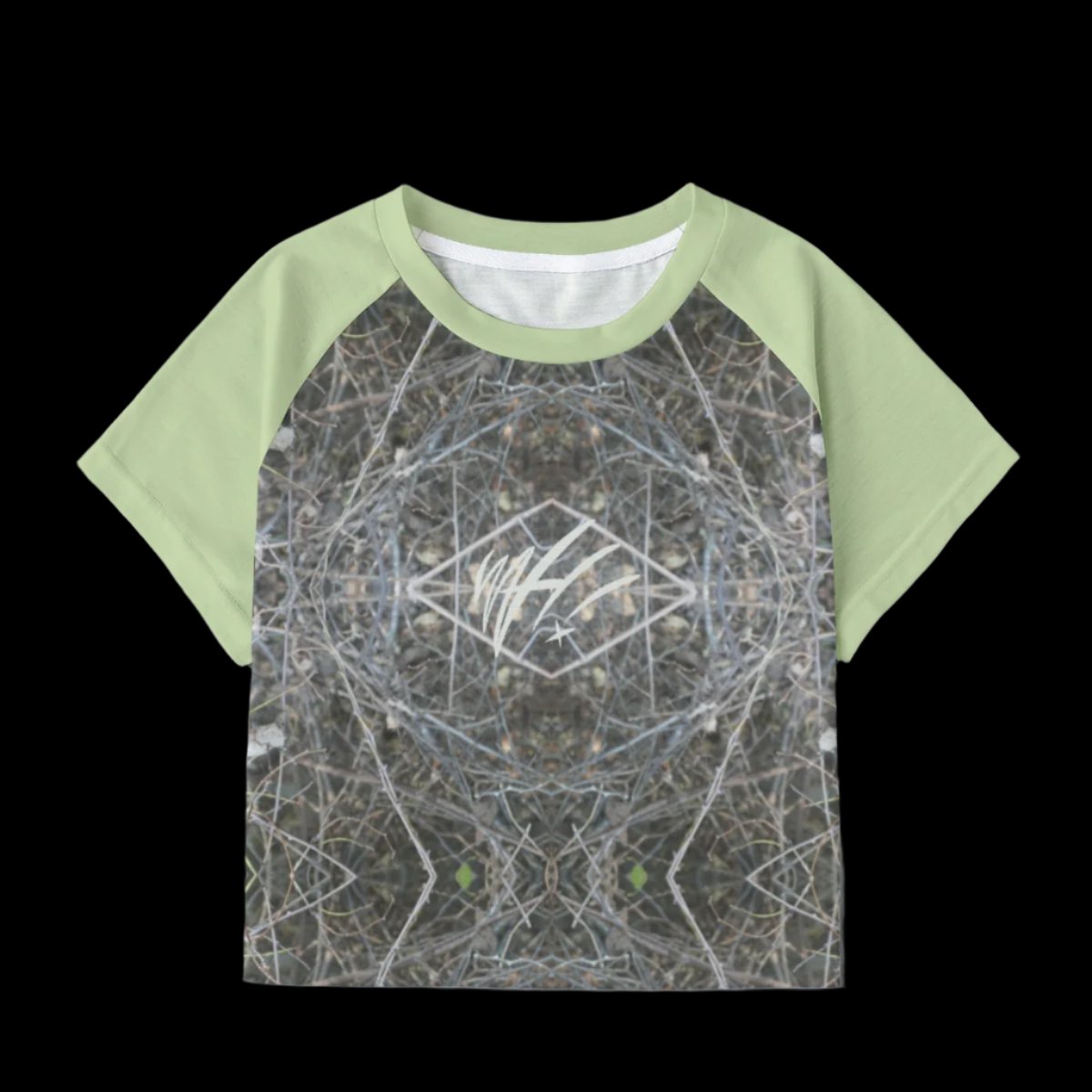 Twigs crop tee