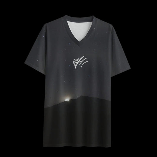 Mountain Moonsets WAH v-neck