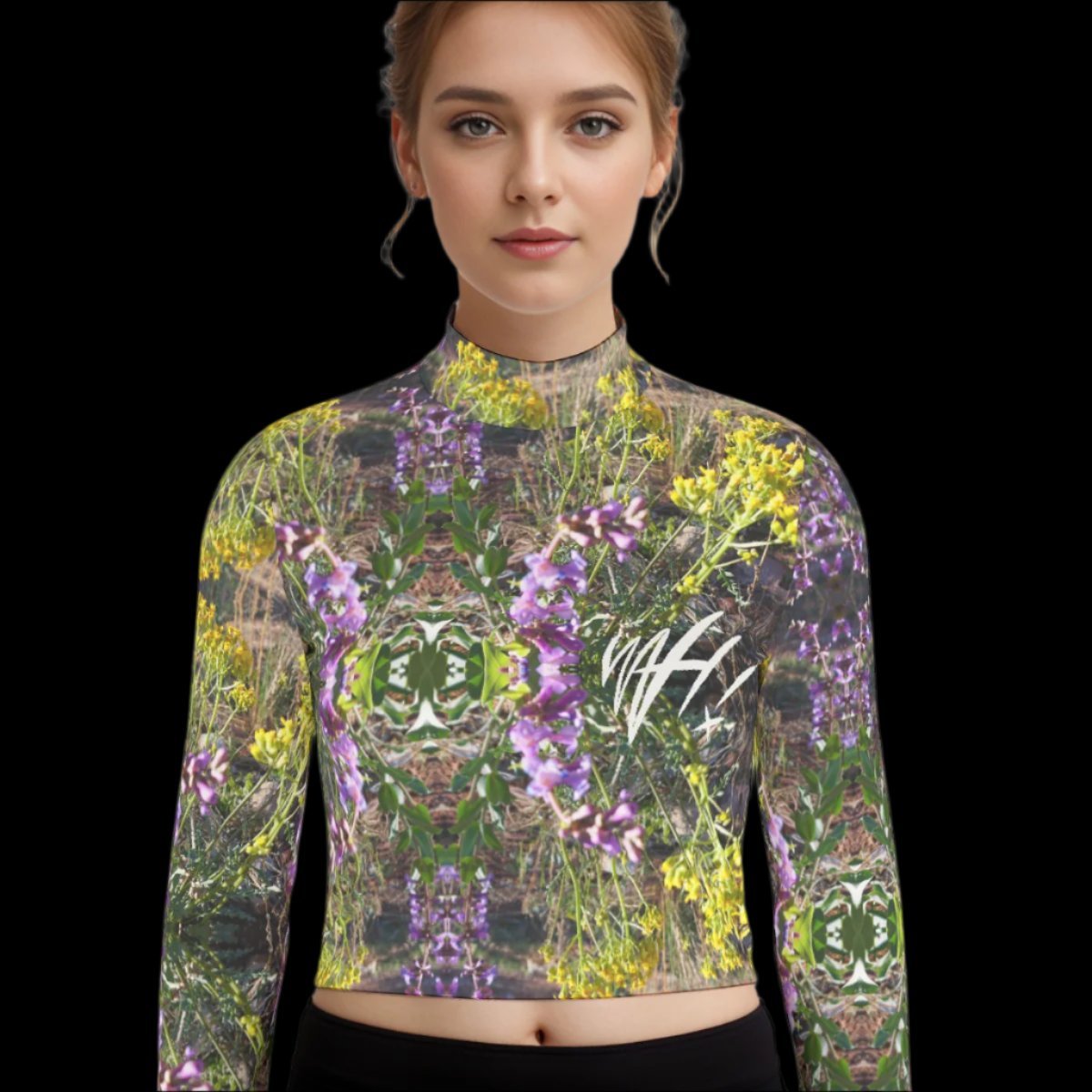 Wildflowers WAH long sleeve crop