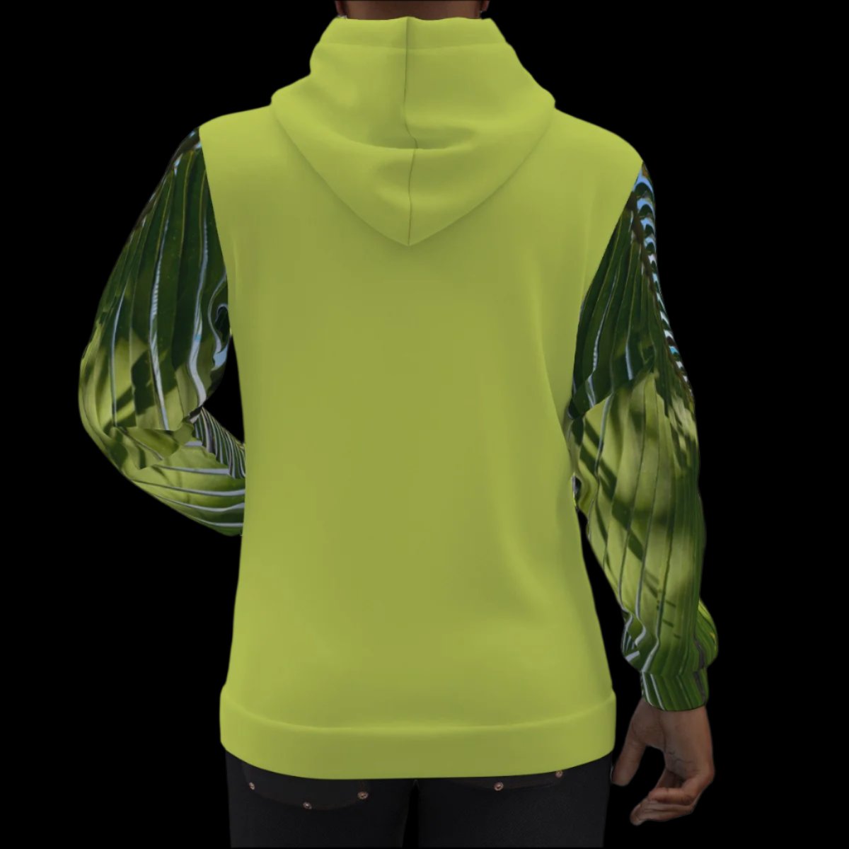 Palm Leaf WAH nature hoodie