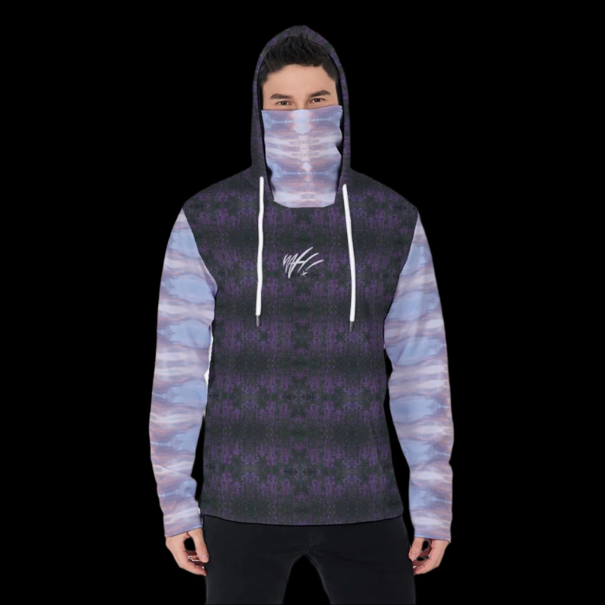 Valley Flowers WAH sun guard hoodie