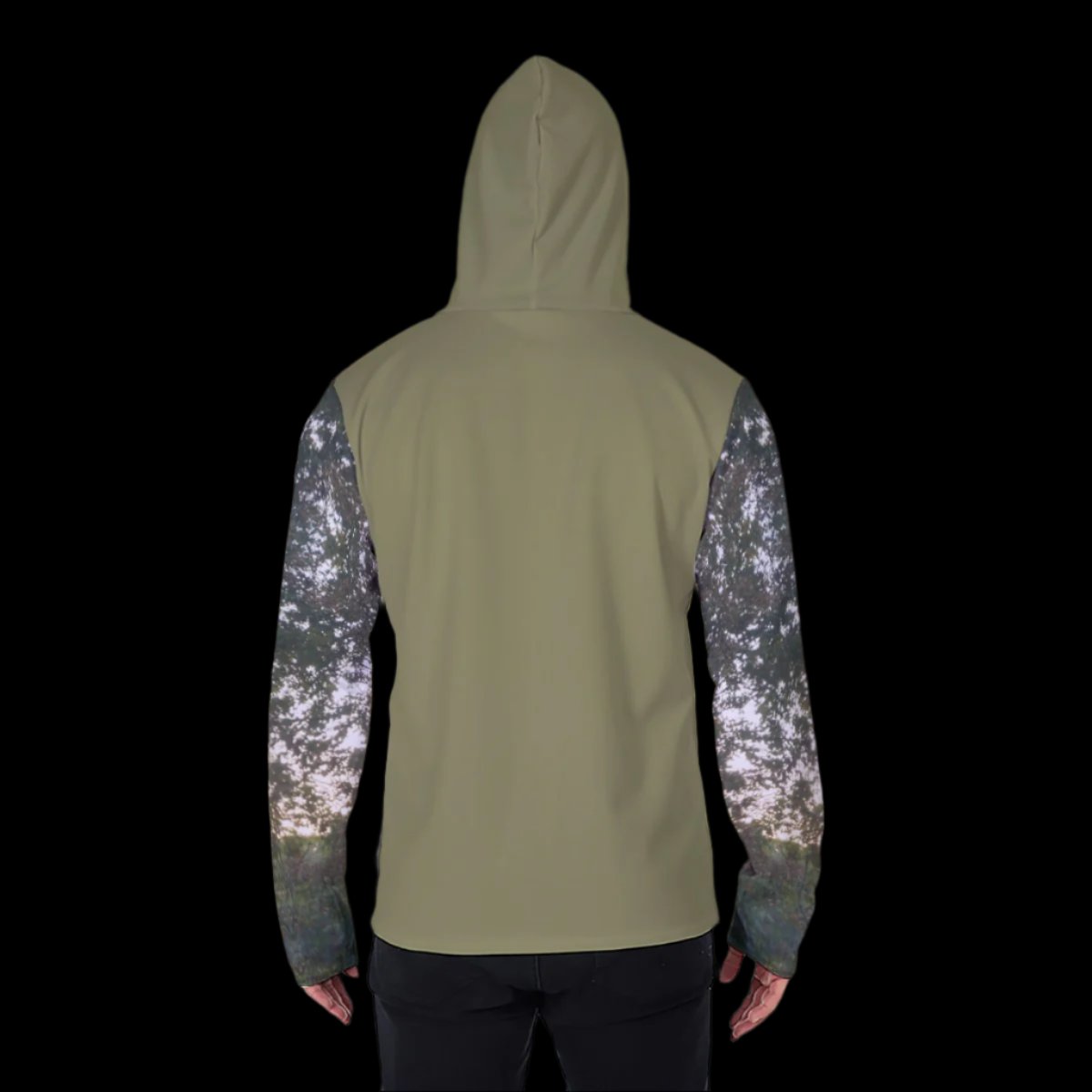 Canopy Sunset sun guard hoodie