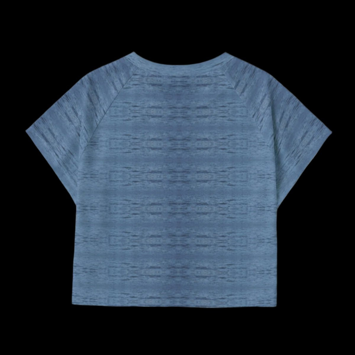 Turquoise Lake WAH crop tee