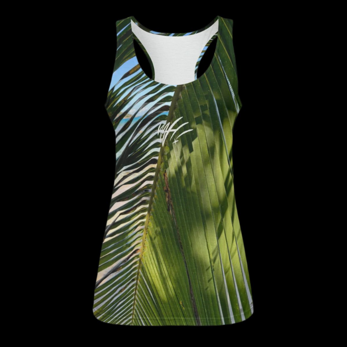 Palm Leaf WAH women's tank