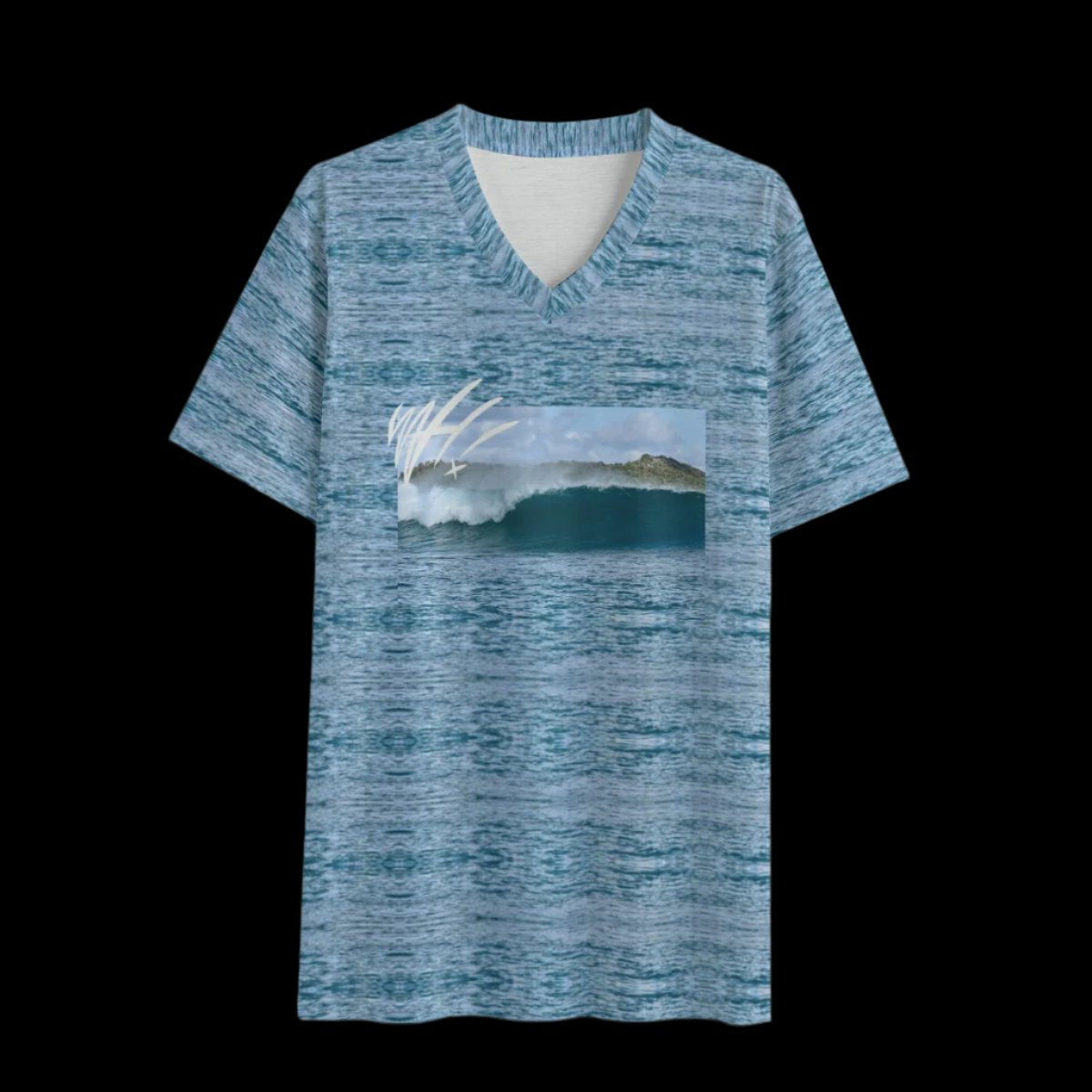 Bay Wave WAH v-neck