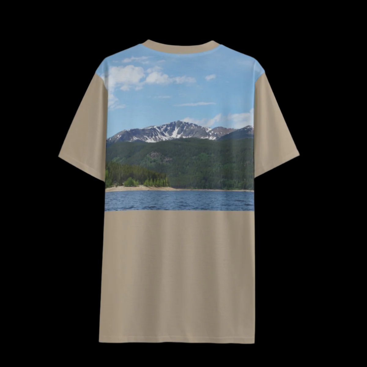 Turquoise Lake WAH v-neck