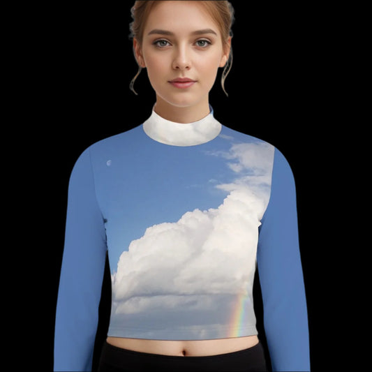 Rainbows WAH long sleeve crop