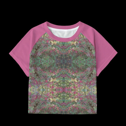 Afternoon Colors crop tee