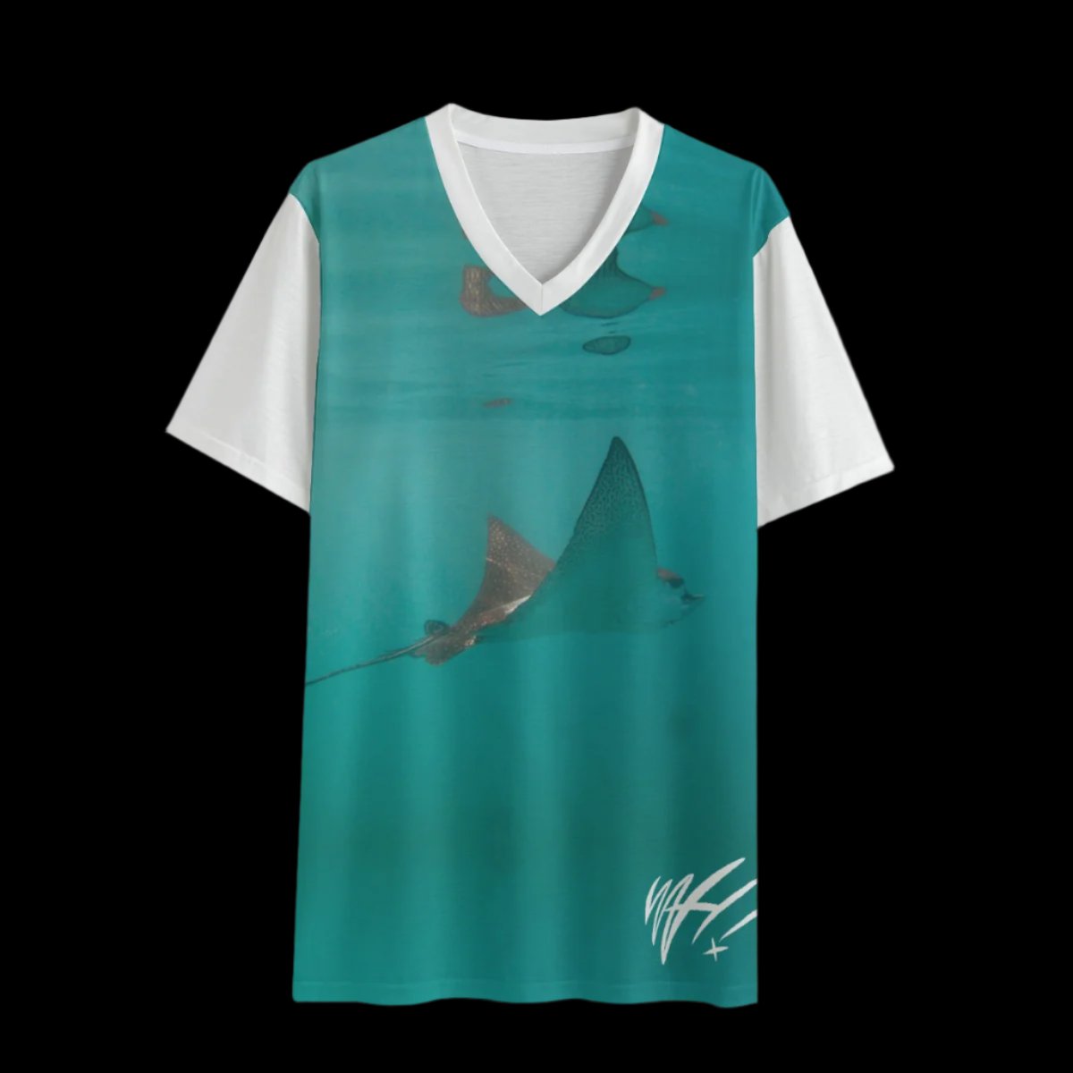 Eagle Ray WAH v-neck