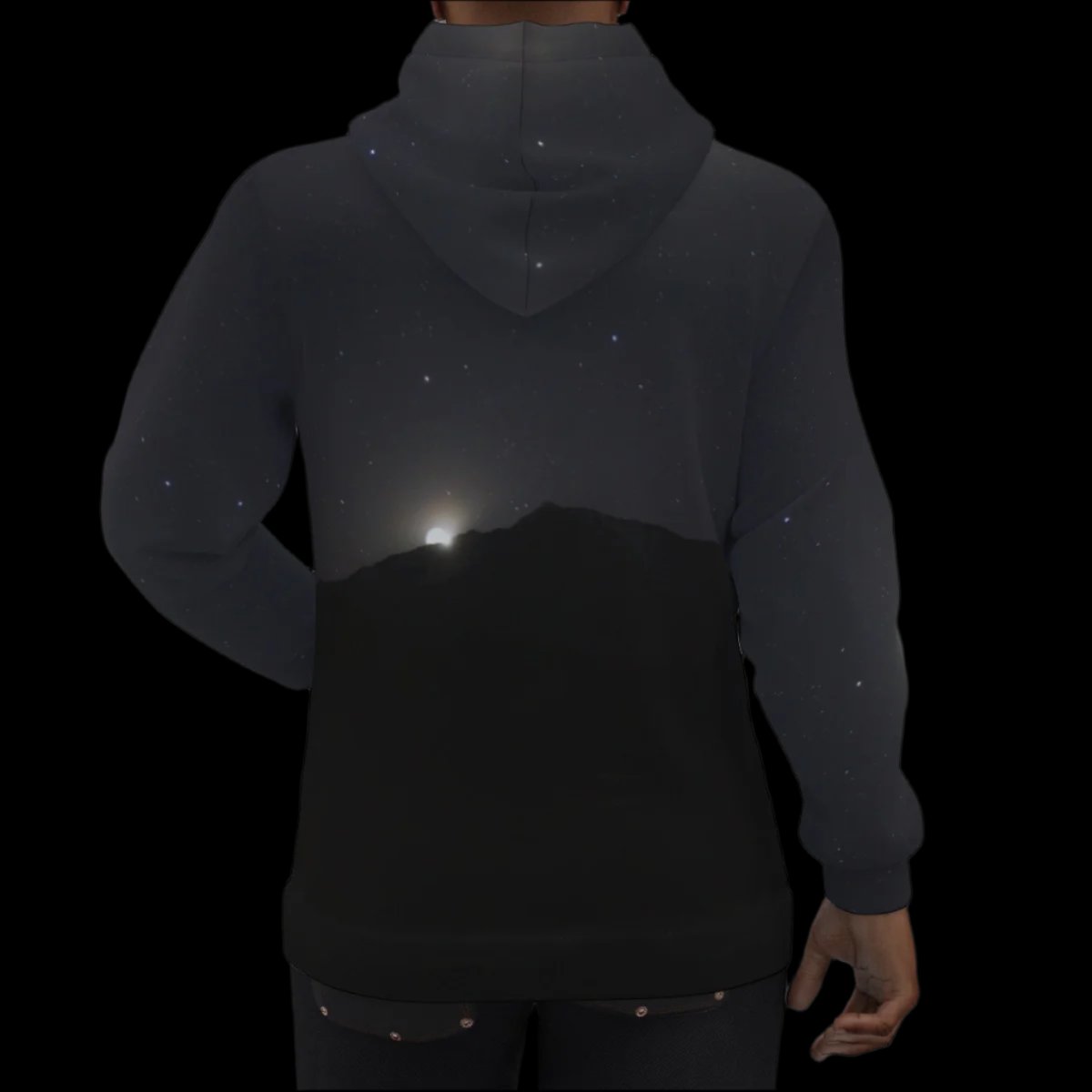 Mountain Moonsets WAH nature hoodie