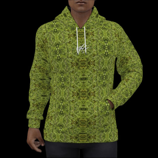 forest green hoodie