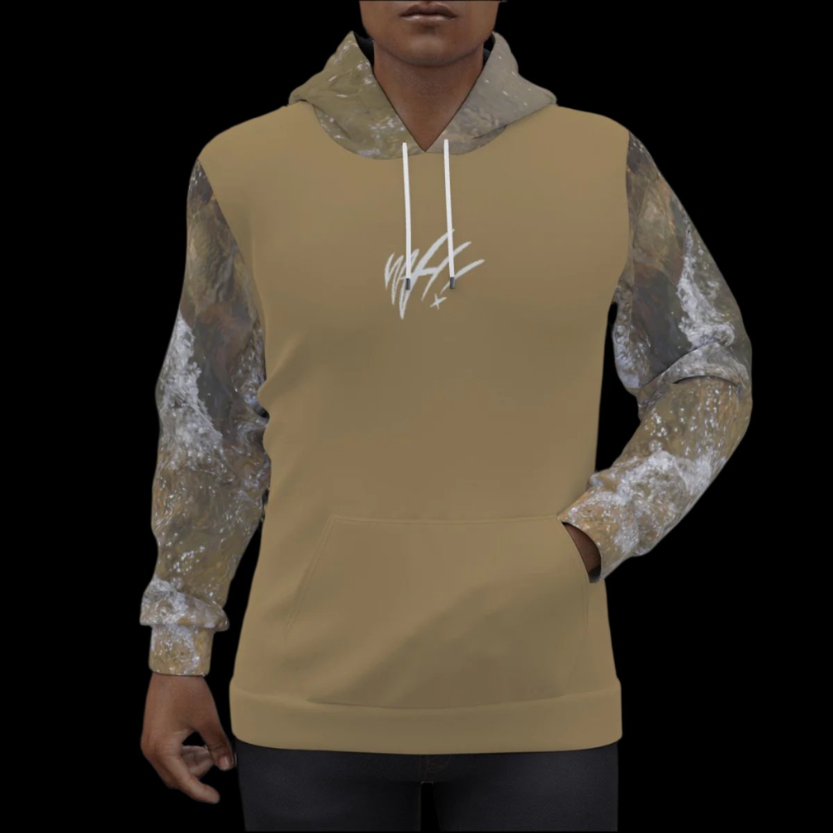 Clear Water WAH nature hoodie