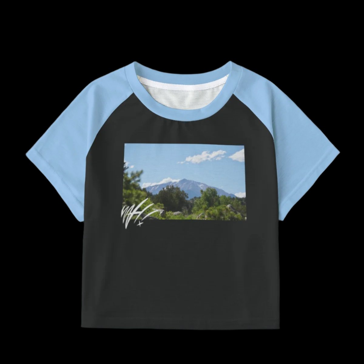 Mt. Princeton WAH crop tee