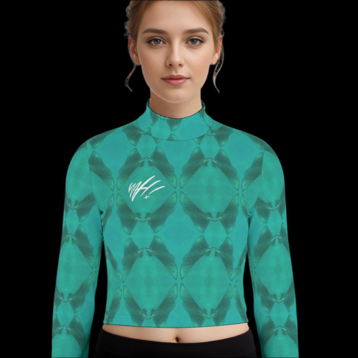 Ray Days WAH long sleeve crop