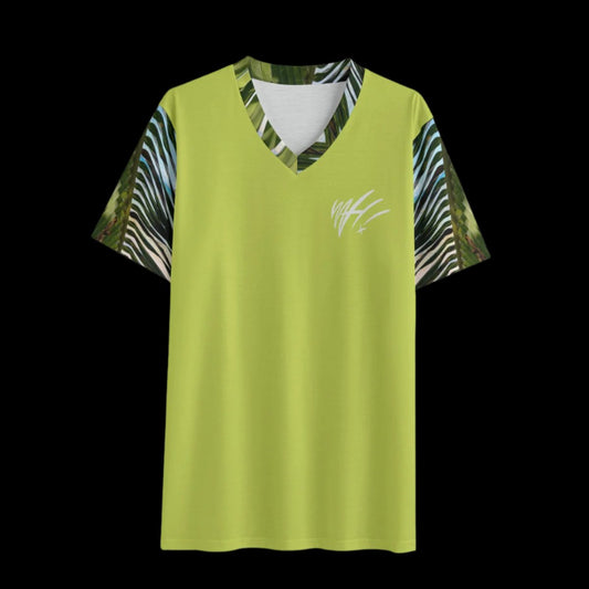 Palm Leaf WAH v-neck