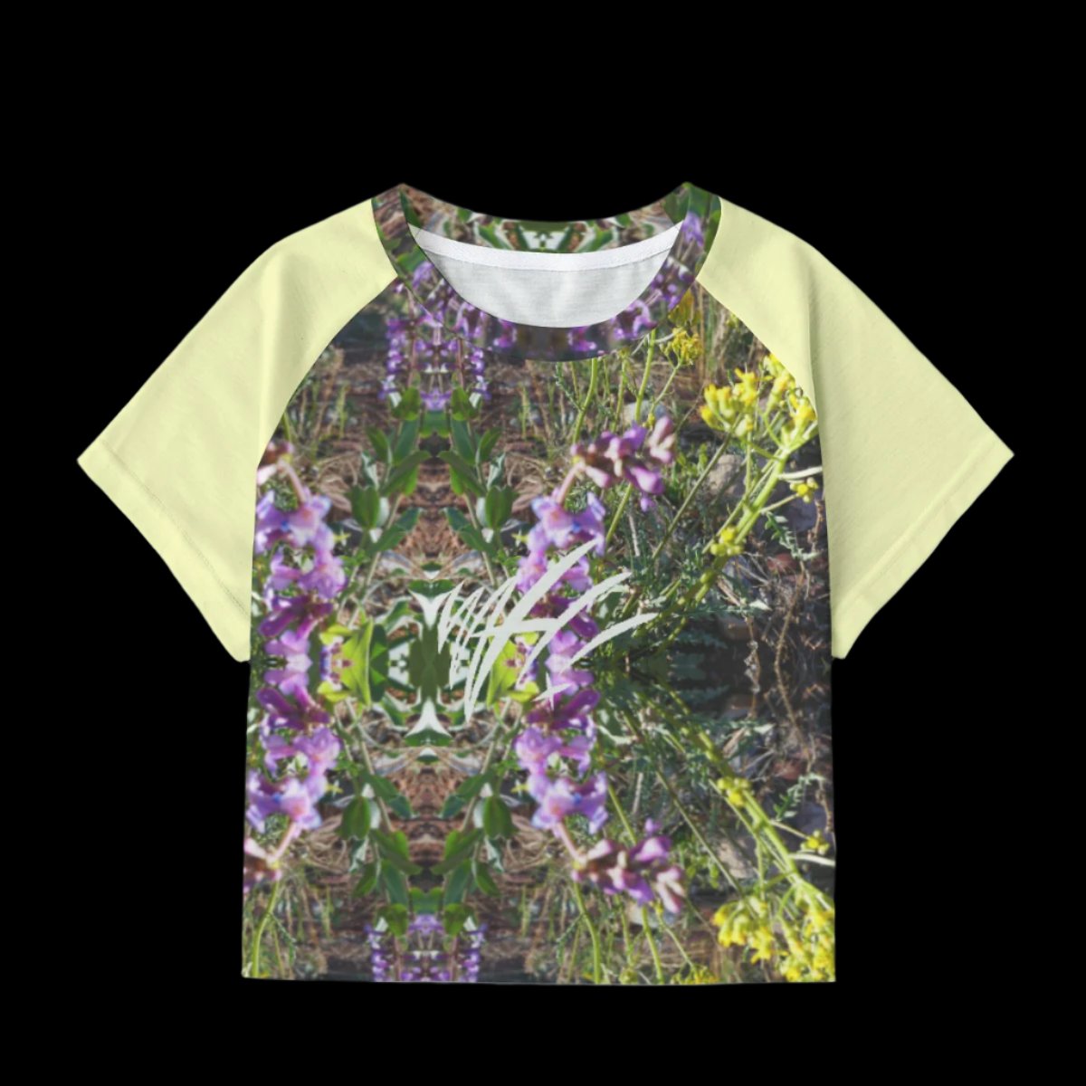 Wildflowers WAH crop tee