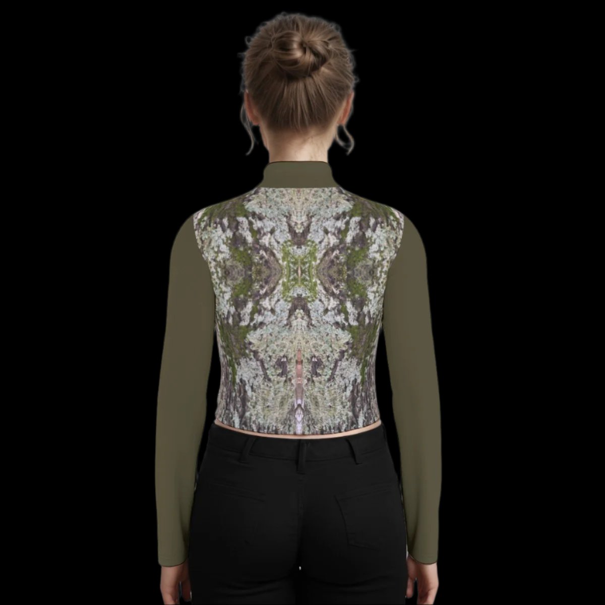 Oak Tree long sleeve crop