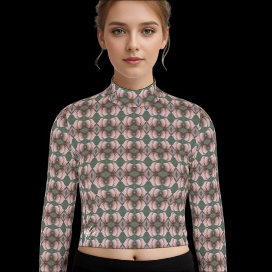 Hang On long sleeve crop