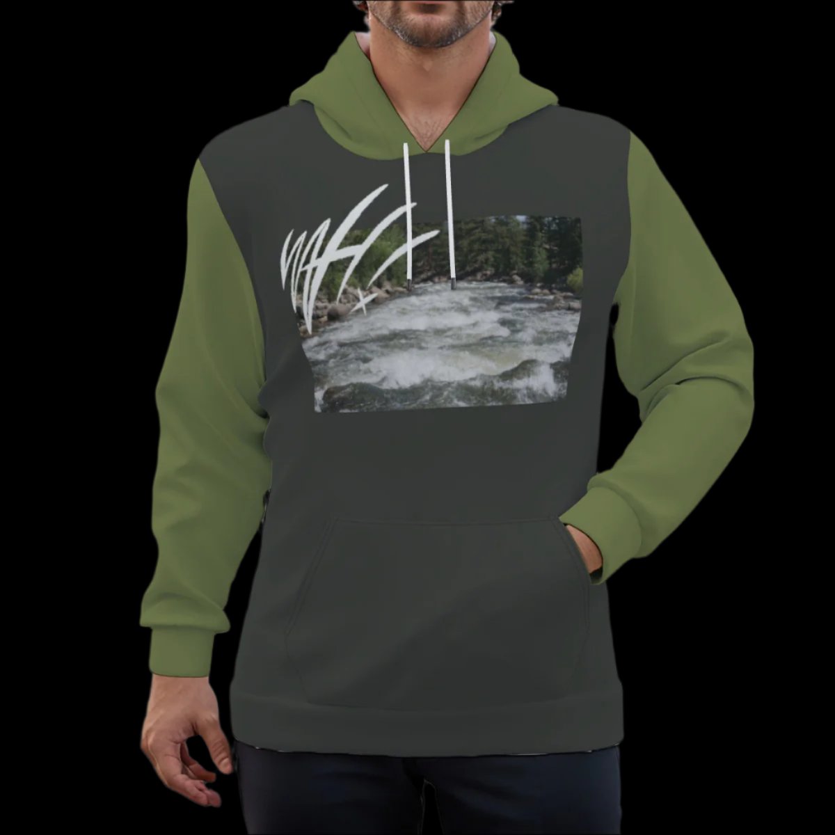 Numbers WAH nature hoodie