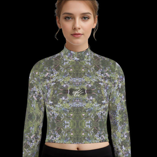 Cedar Seedlings long sleeve crop