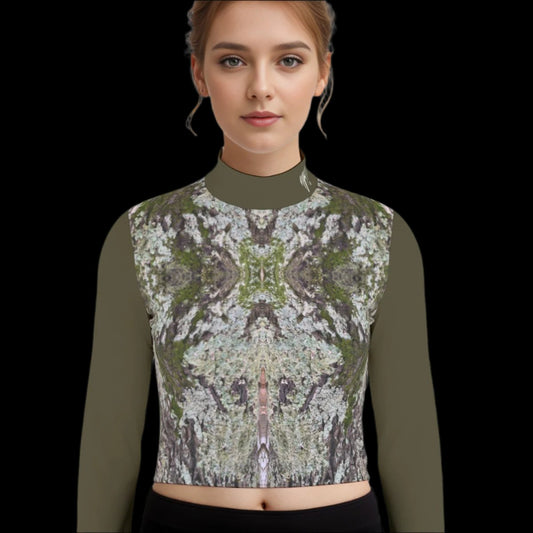 Oak Tree long sleeve crop