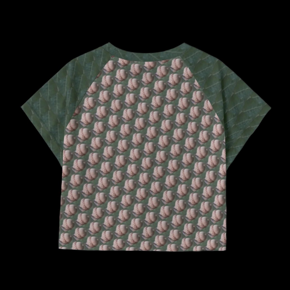 Hang On crop tee