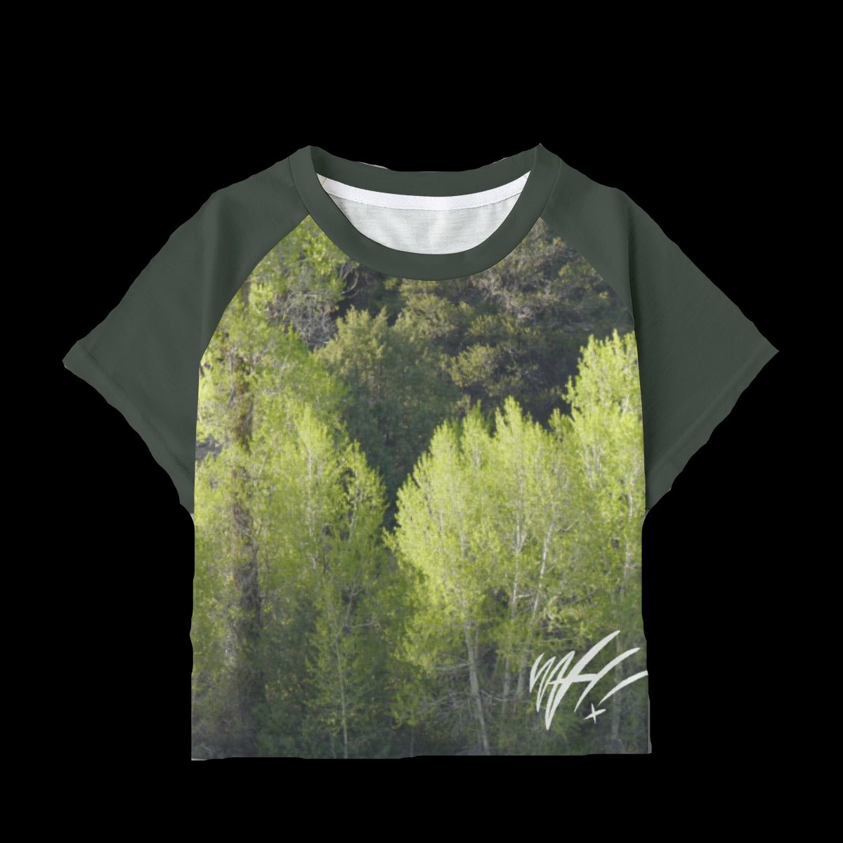 Cottonwoods WAH crop tee