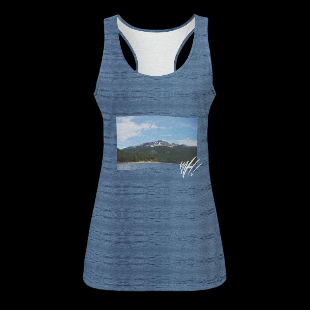 Turquoise Lake WAH women's tank