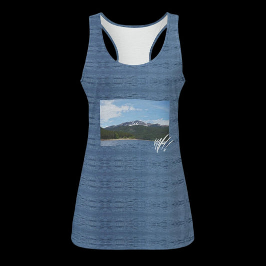 Turquoise Lake WAH women's tank