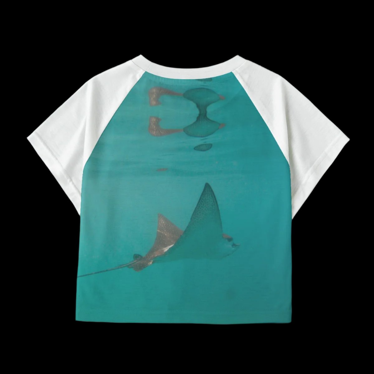 Eagle Ray WAH crop tee