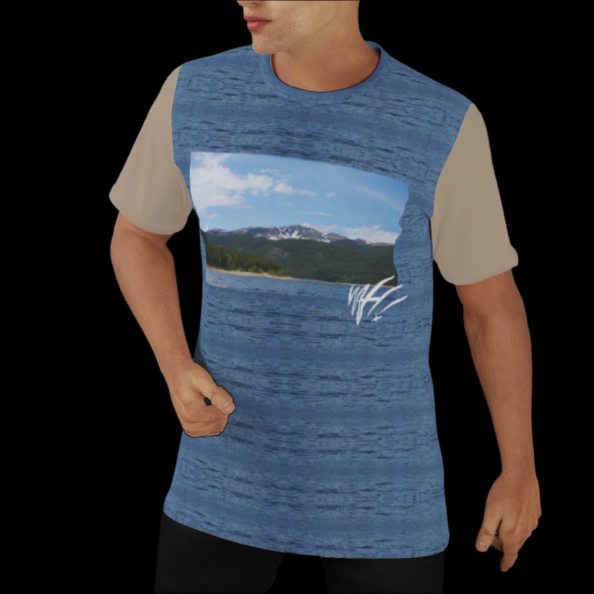 Turquoise Lake WAH tee